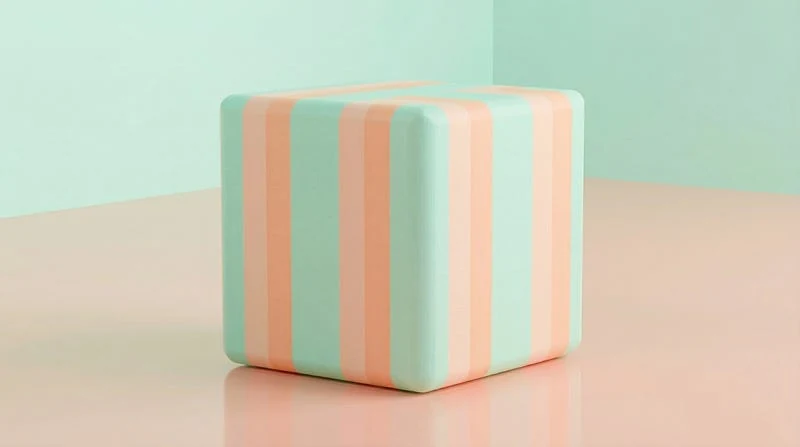 Mint and Peach pastel color reference