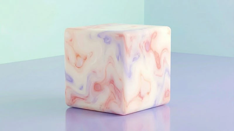 Milky White Accents pastel color reference